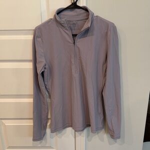 CALIA Women's Cold Weather Compression Run Half Zip Pullover Cowl Neck